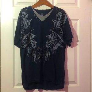 INC Men’s Blue Graphic Shirt